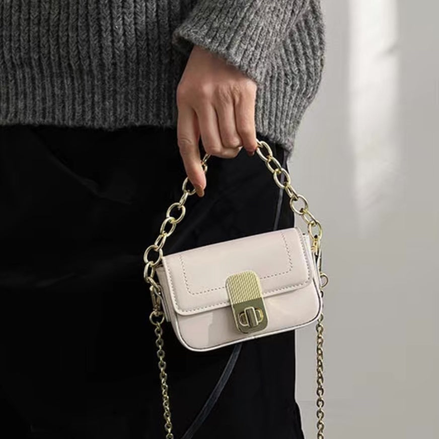 Mini Fashionable Flap Chain Bag